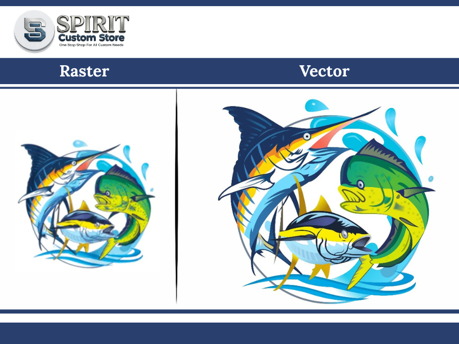 Vector Art Conversion sample by Spirit Custom Store